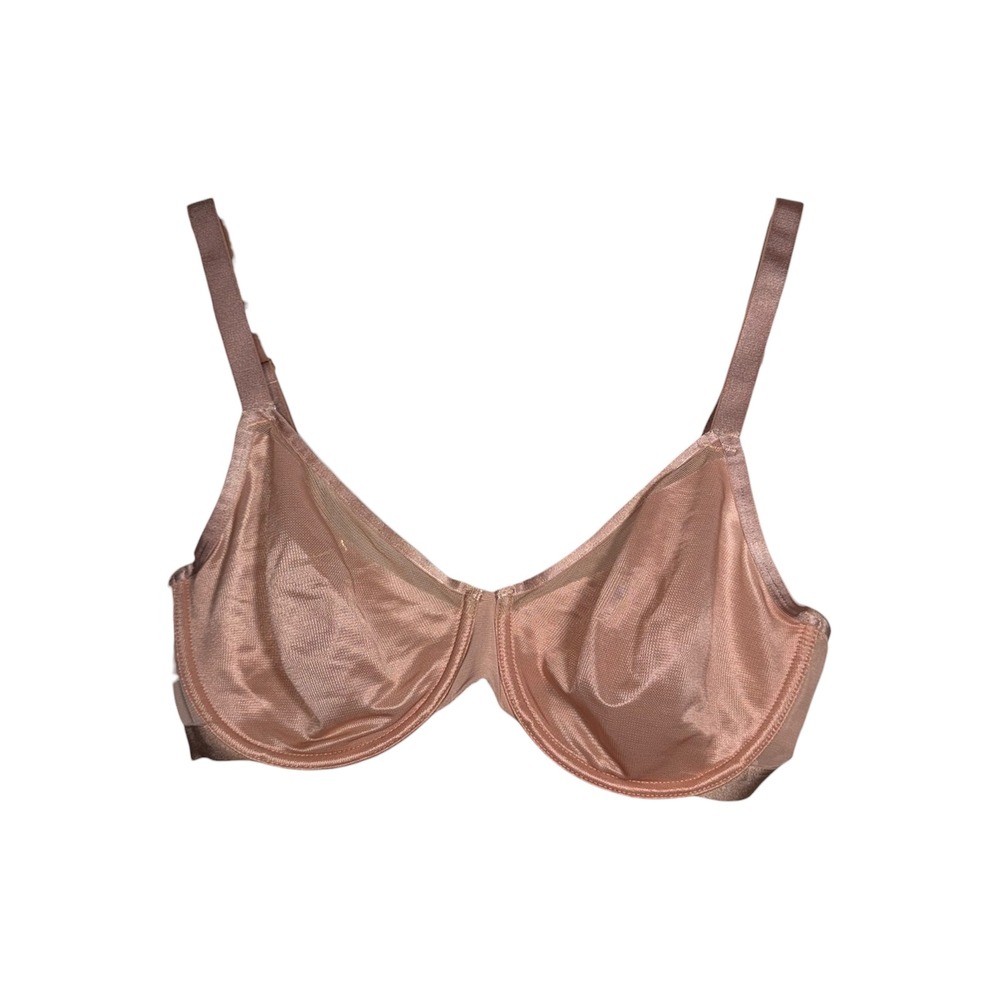 Soma Unbelievable Lift Perfect Coverage Underwire Bra 36DD Nude Mesh 012501